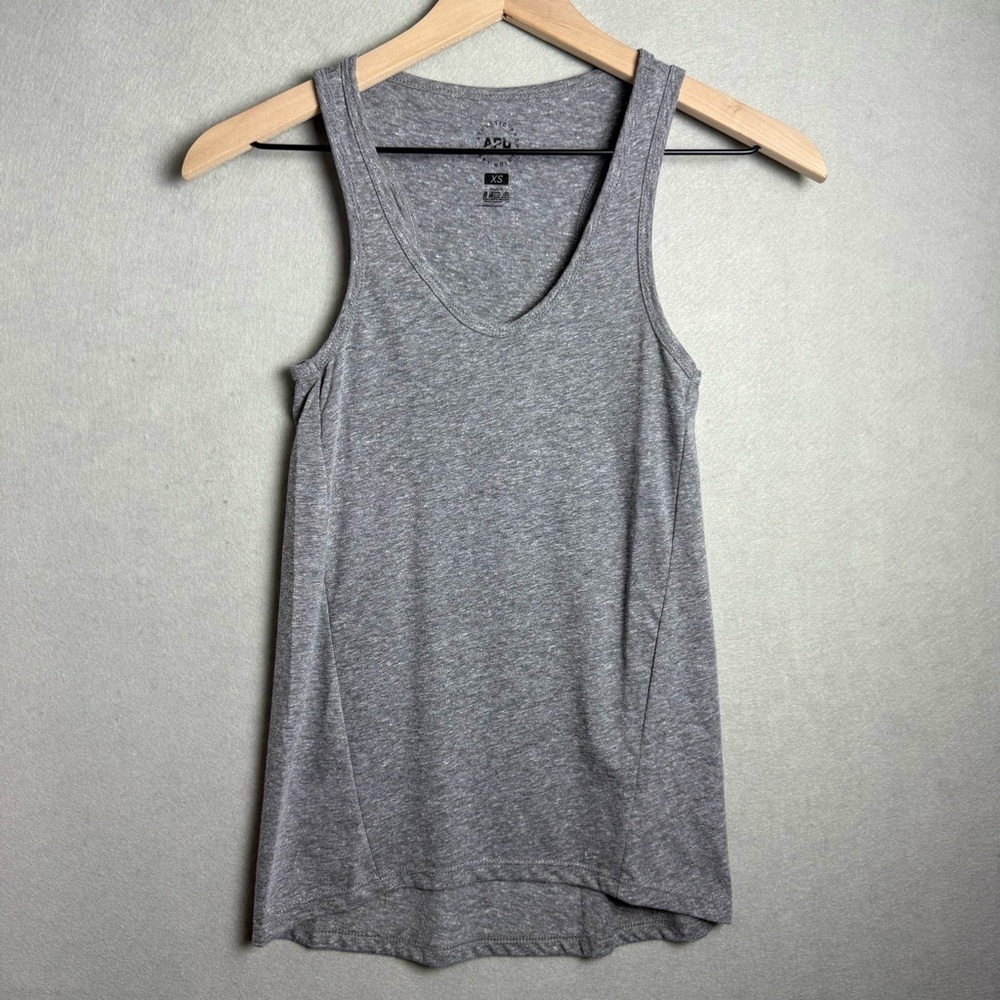 Athletic Propulsion Labs APL Women’s Gray Racerback Tank Made in USA size XS